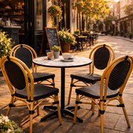 Time Bistro Outdoor Stacking Side Chair