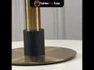 Switch Harrow S Brass Black Table Base - Large 2 image