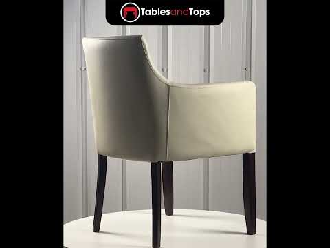 Repton Upholstered Faux Leather Armchair