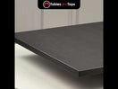 Switch Black Brown Sorano Oak Laminate Restaurant Table Top - 25mm 2 image
