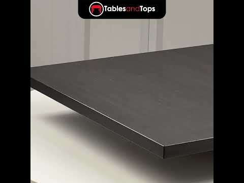 Black Brown Sorano Oak Laminate Restaurant Table Top - 25mm