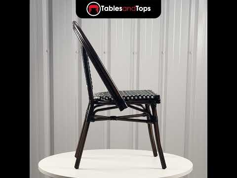 Carcassonne Bistro Outdoor Stacking Side Chair