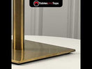 Switch Midas Square Vintage Brass Table Base - Small 2 image