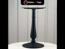 Switch Aldeburgh Candelabra Black Cast Iron Table Base - Small 2 image