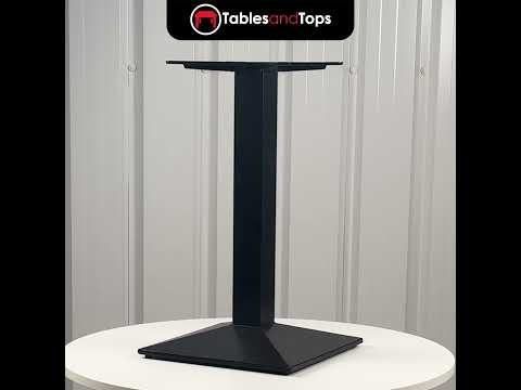 Pyramid Square Cast Iron Table Base