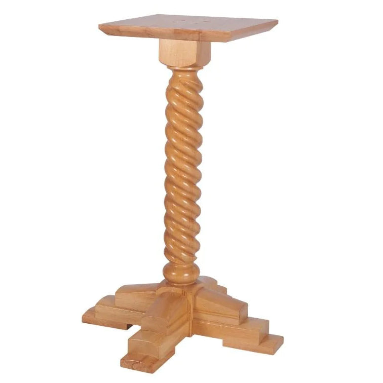 Twist Small Solid Wood Table Base