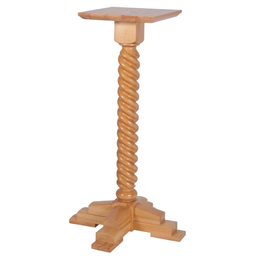 Twist Small Solid Wood Table Base