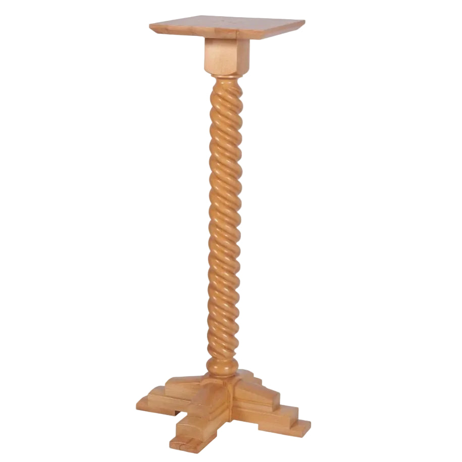 Twist Small Solid Wood Table Base